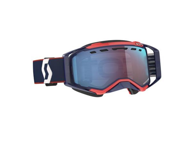 Scott Prospect SX Brille - Retro Blå/Rød