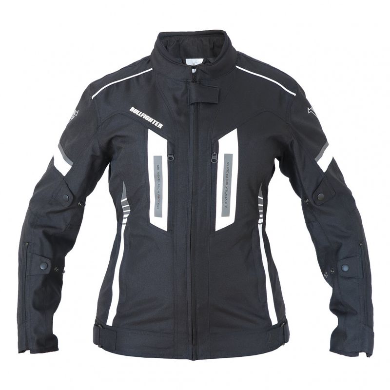 Bullfighter Action 3 Jakke Dame, Black/White