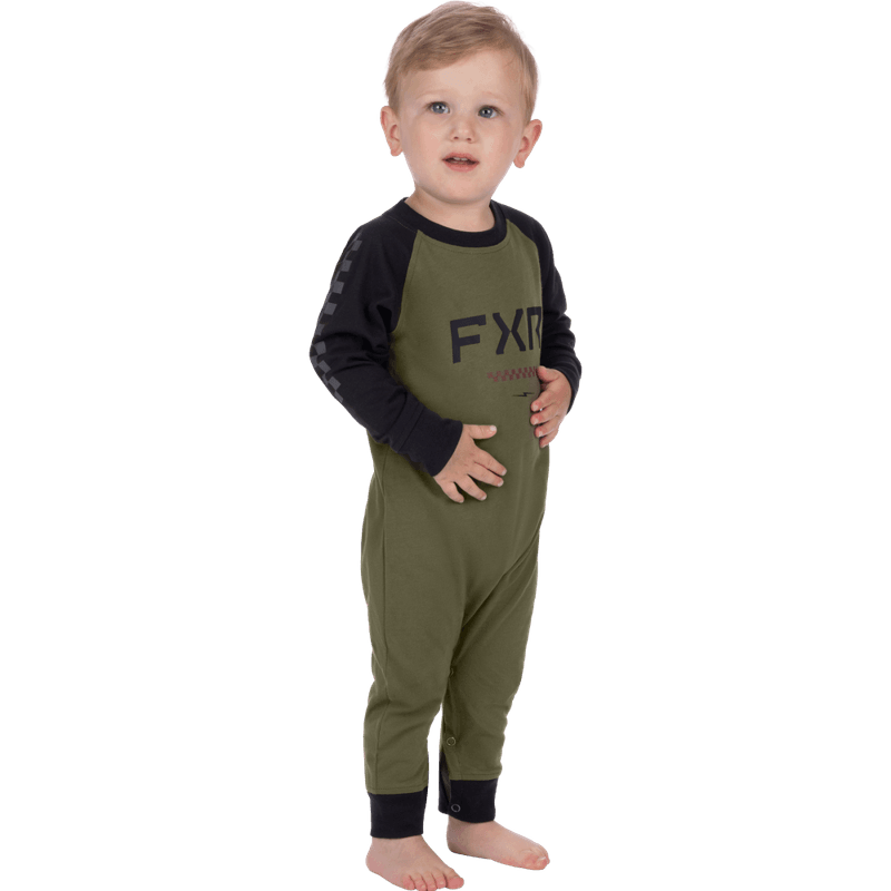 FXR Infant Stack Onesie 26, moss