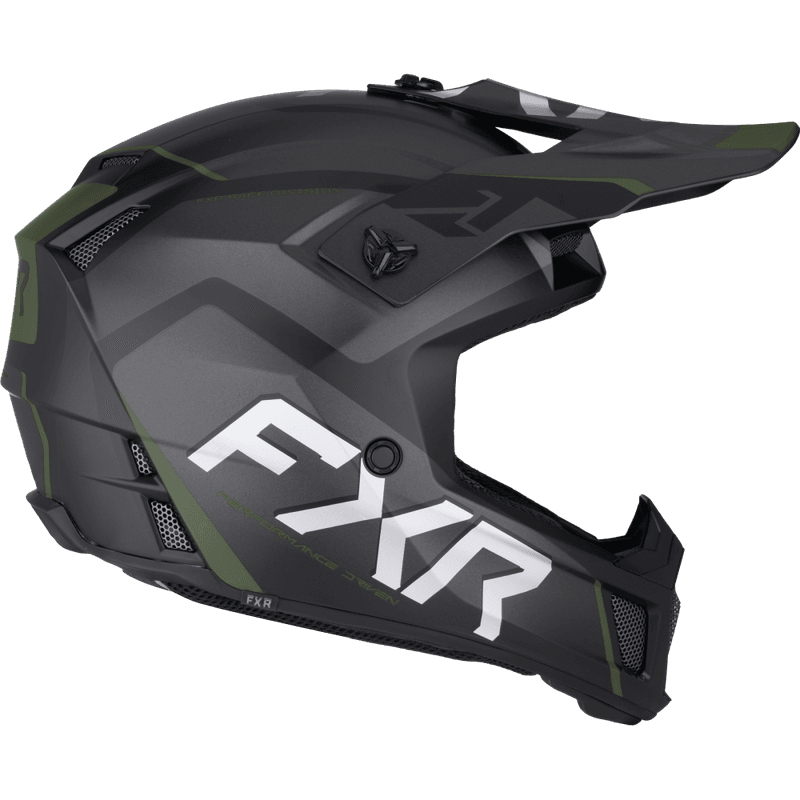 FXR Clutch Evo Helmet 26, black/army