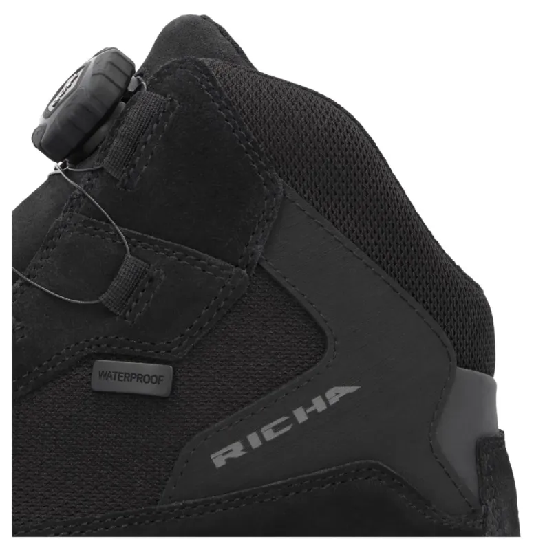 Richa Saturnus MC-Sneakers, svart