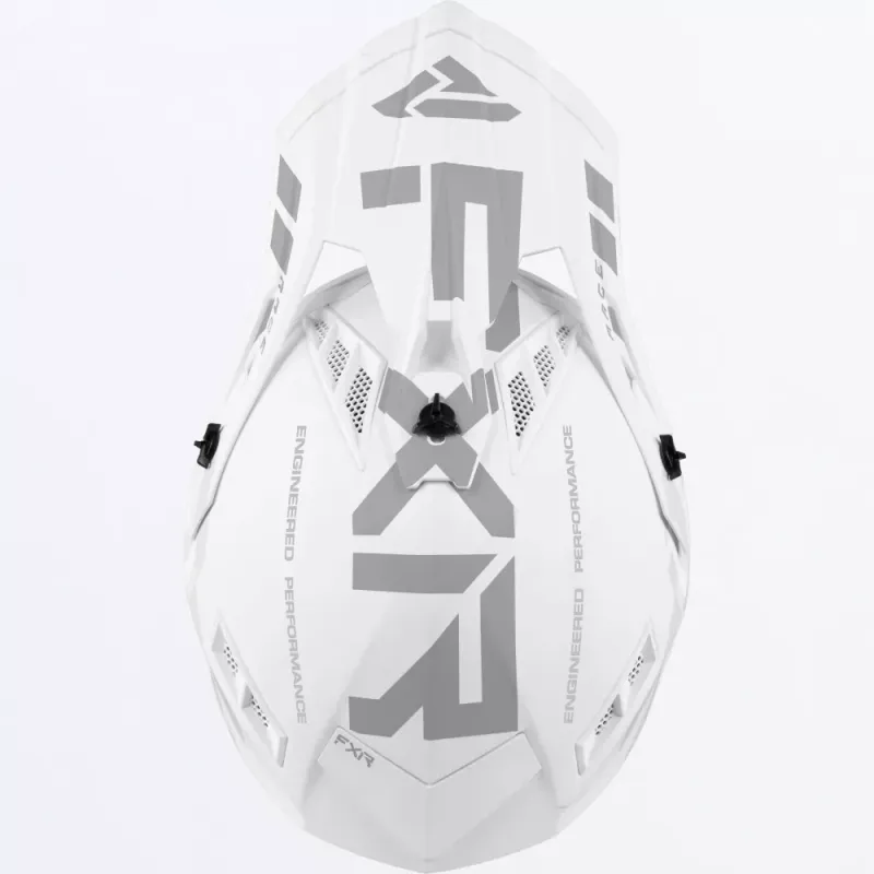 FXR Helium Prime Helmet W/Auto Buckle 23, white