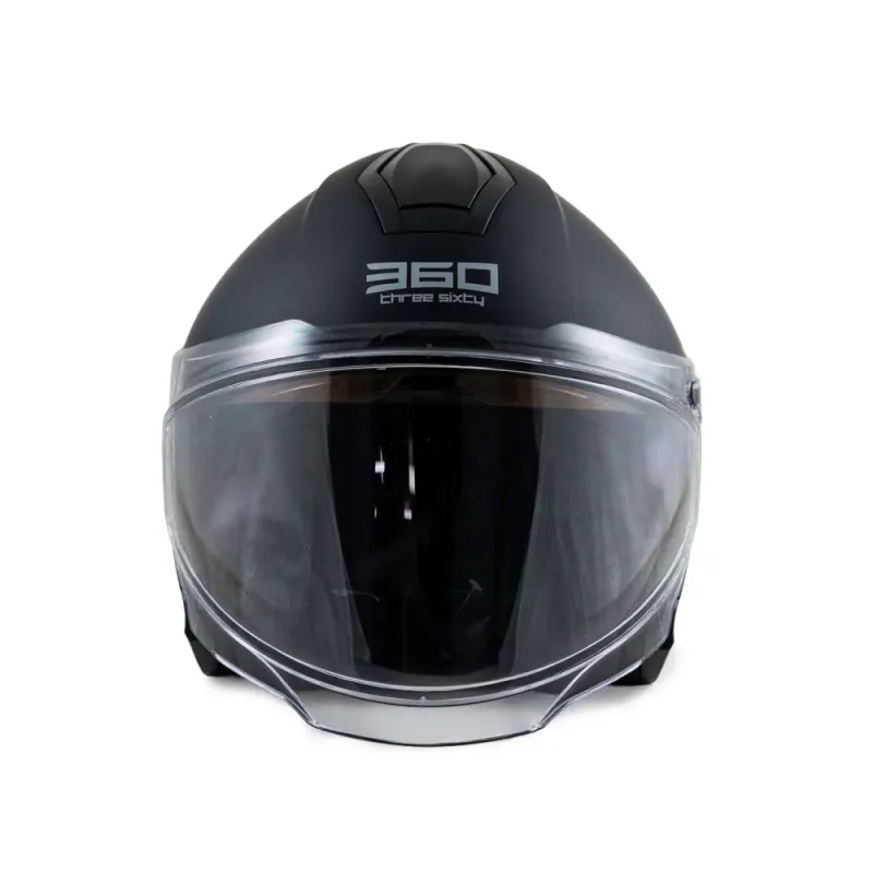 360 Touring 2.0 Halvhjelm, sort