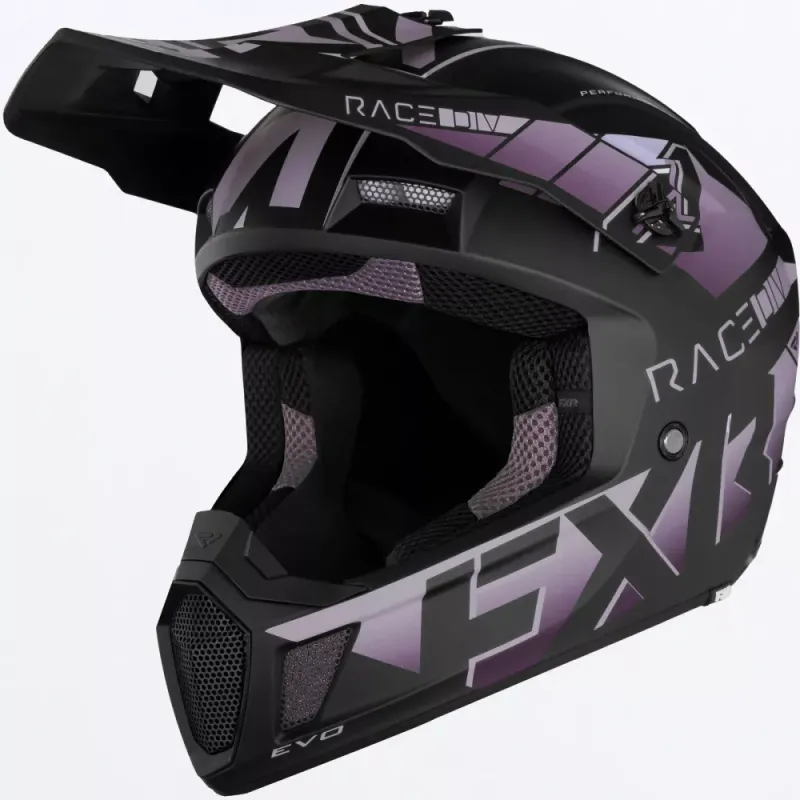 FXR Clutch Evo Helmet 23, grape