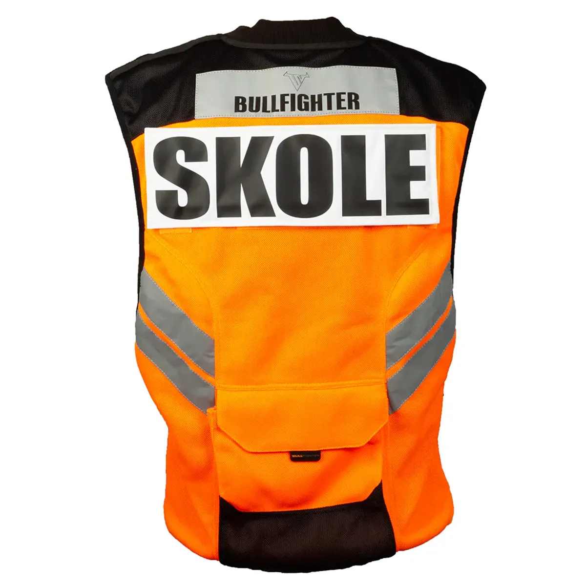 Bullfighter MC-Vest m/Borrelås For Patch, oransje