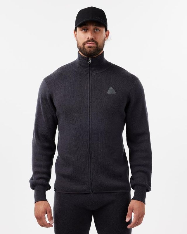 Tobe Ovis Merino Mid Layer Trøye, dark ink