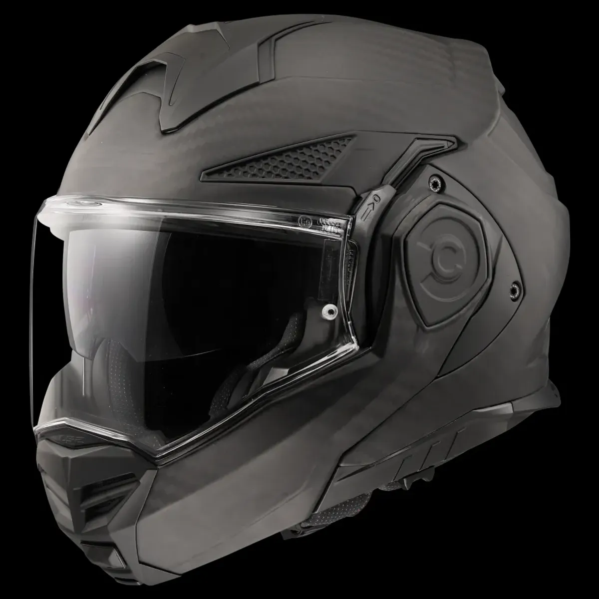 LS2 FF901 Advant X Åpningshjelm, matt carbon