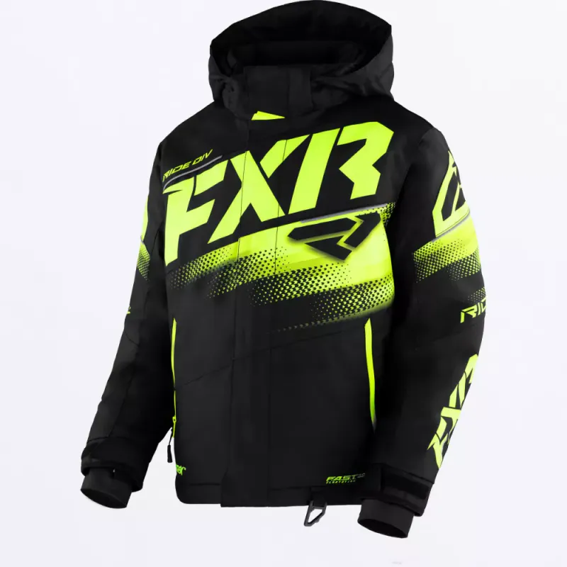 FXR Ch Boost Jacket 23. black/hivis