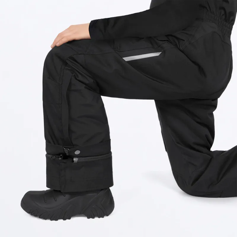 FXR Child Excursion FX Bib Pant 27, sort