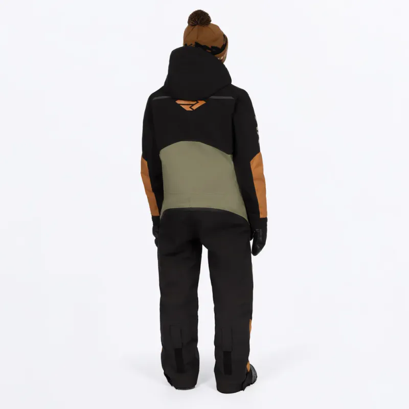 FXR Yth Vertical Monosuit 27, moss/umber/stone