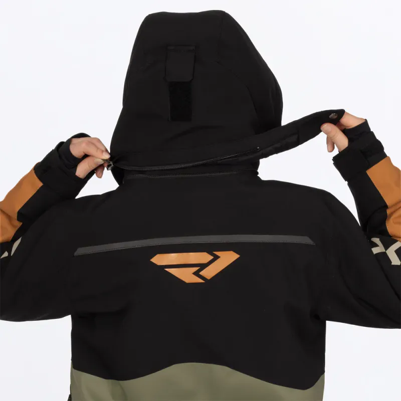 FXR Yth Vertical Monosuit 27, moss/umber/stone