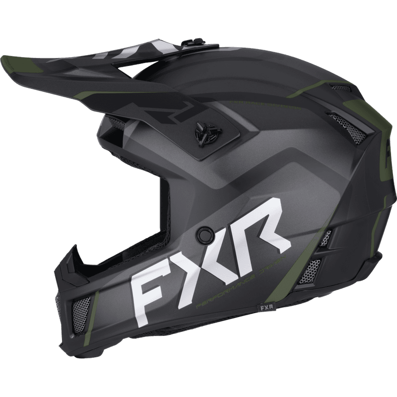 FXR Clutch Evo Helmet 26, black/army