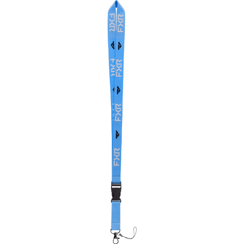 FXR Lanyard 24, sky blue/white