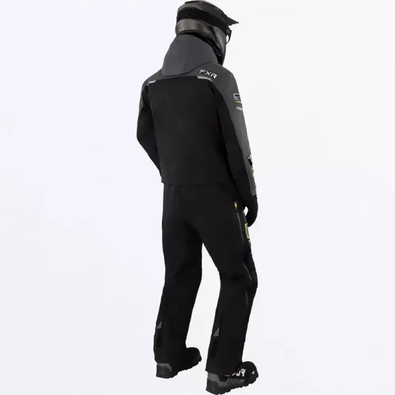 FXR M Maverick Lite Monosuit 23, black/blue/hivis
