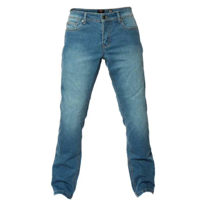 Bullfighter Lyseblå Cobra Kevlar MC-Jeans. Lengde: 32