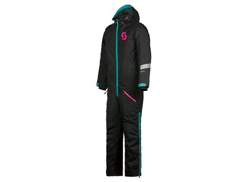 Scott DS JR Monosuit, sort/rosa