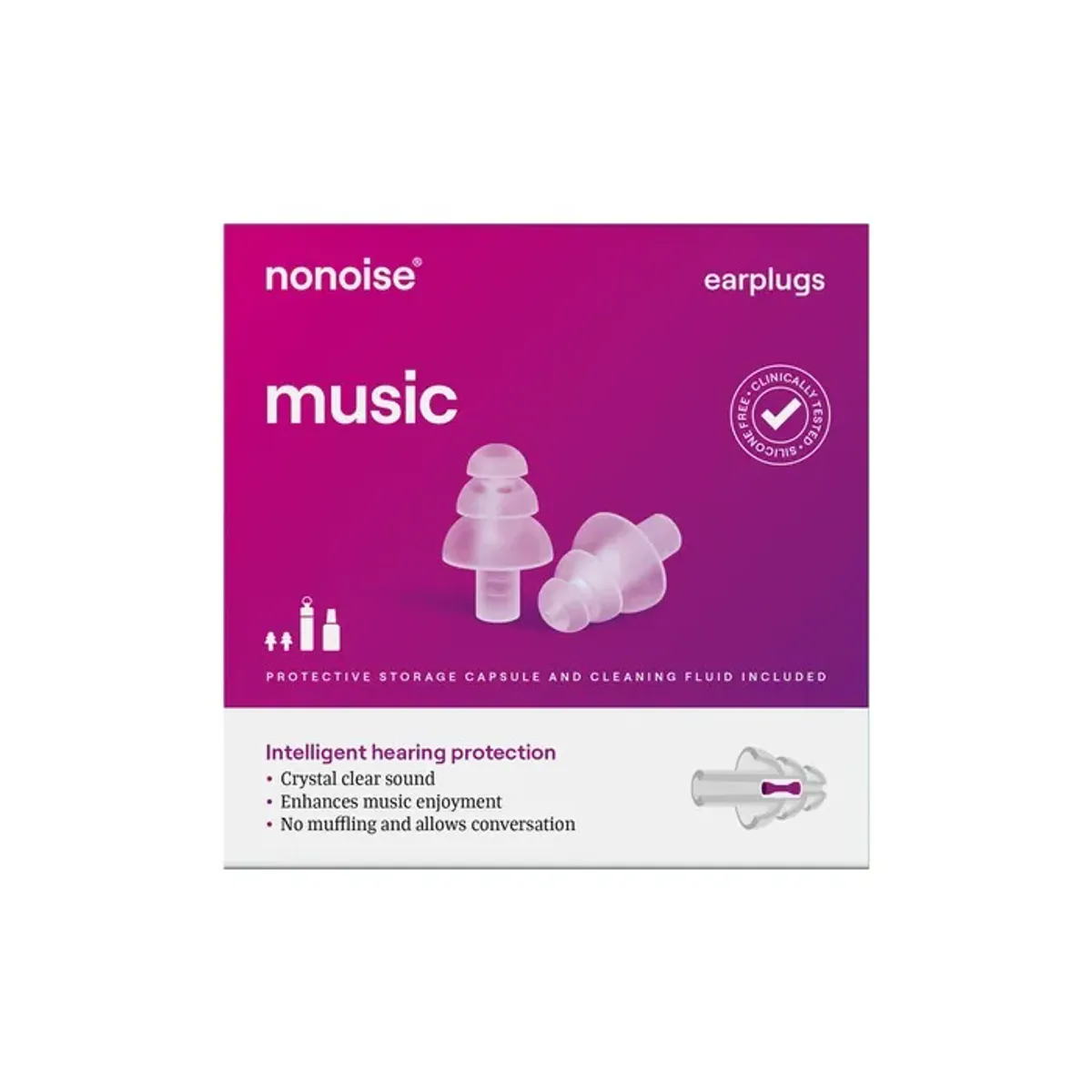 NoNoise Ørepropper - Musikk